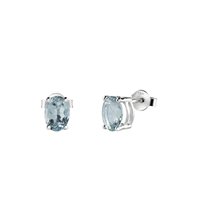 Orecchini Bliss Donna Stephanie in Oro bianco Acquamarina 3.00 Ct 20082940 - 20082940